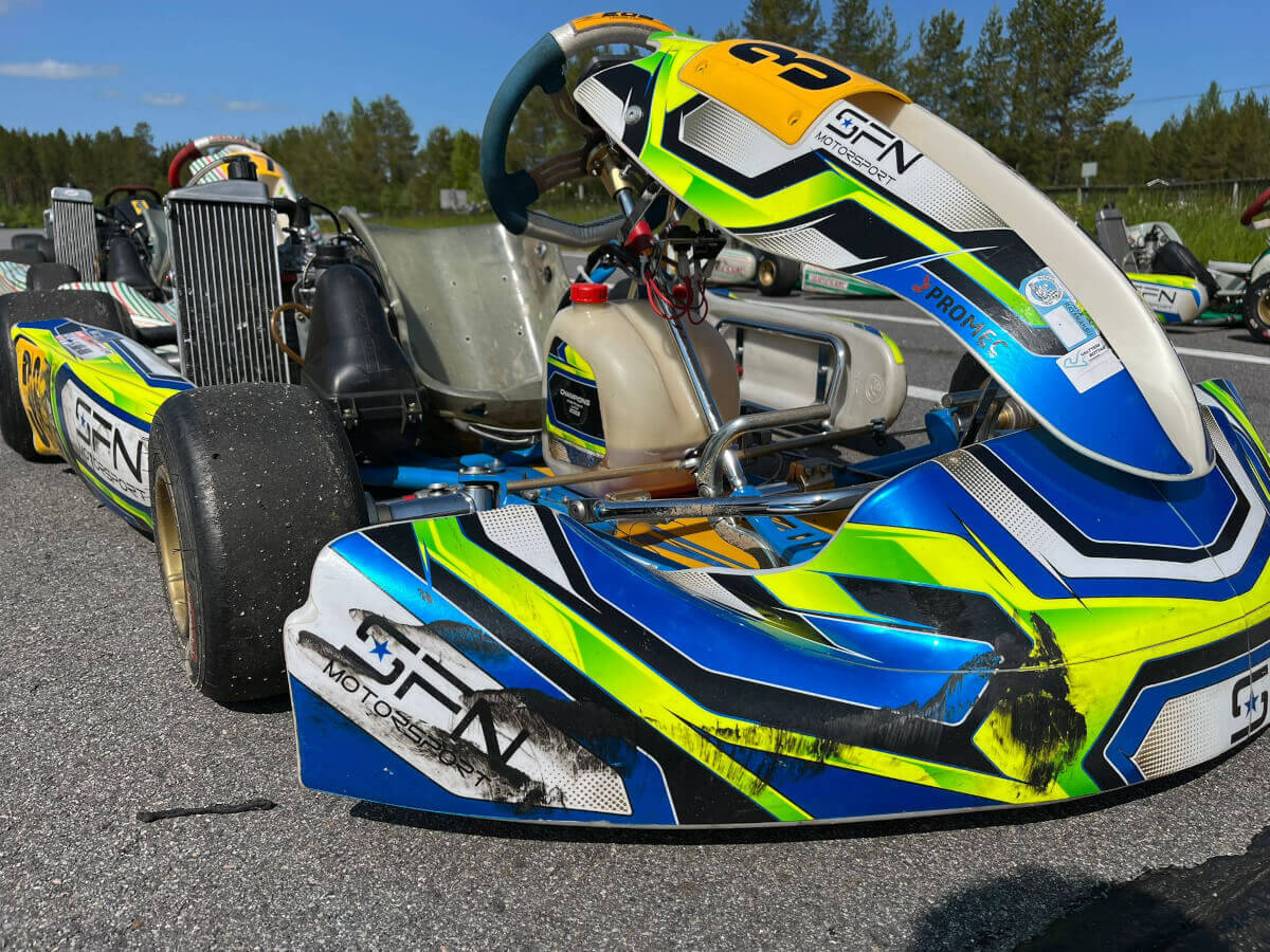 Vuokrattavana Rotax Max Junior -kilpa-autoja!